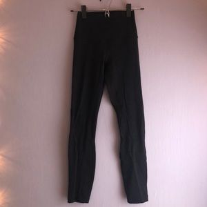 lululemon align pant II black size zero